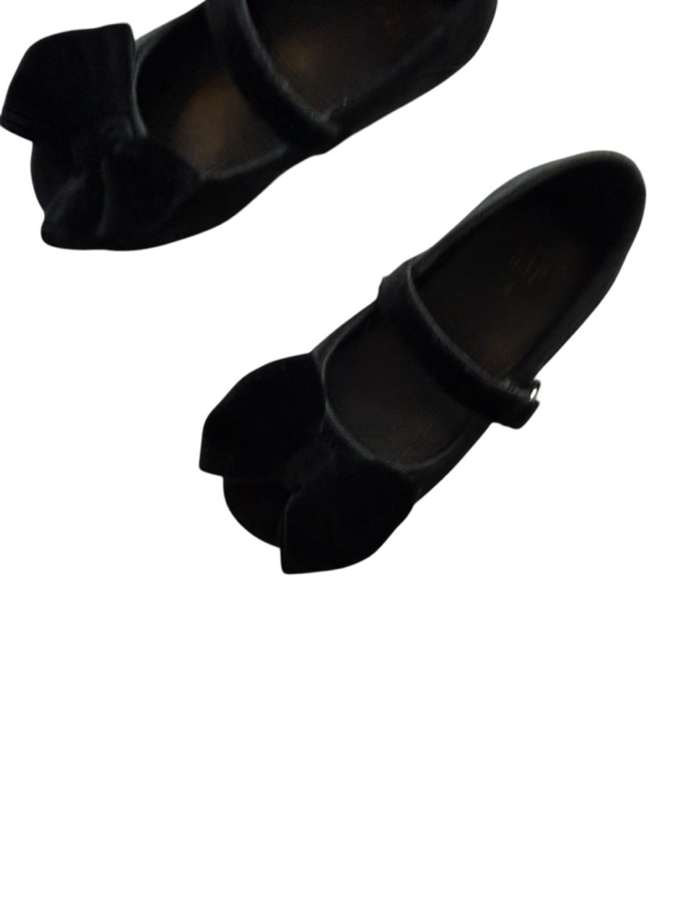 GAP Black Girls Mary Jane Bow Flats